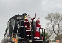 Santa Claus Vists Railway Museum