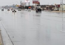 West Texas as an Ice storm Warning San Angelo, Texas