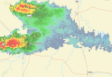 The National Weather Service in San Angelo Severe Thunderstorm Warning !