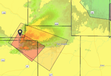 NATIONAL WEATHER SERVICE HAS ISSUED TORNADO WATCH